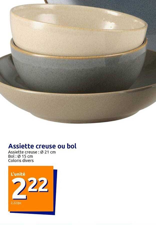 Assiette Action Promo