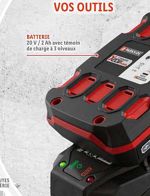 Promo Batterie chez Lidl iCatalogue.fr