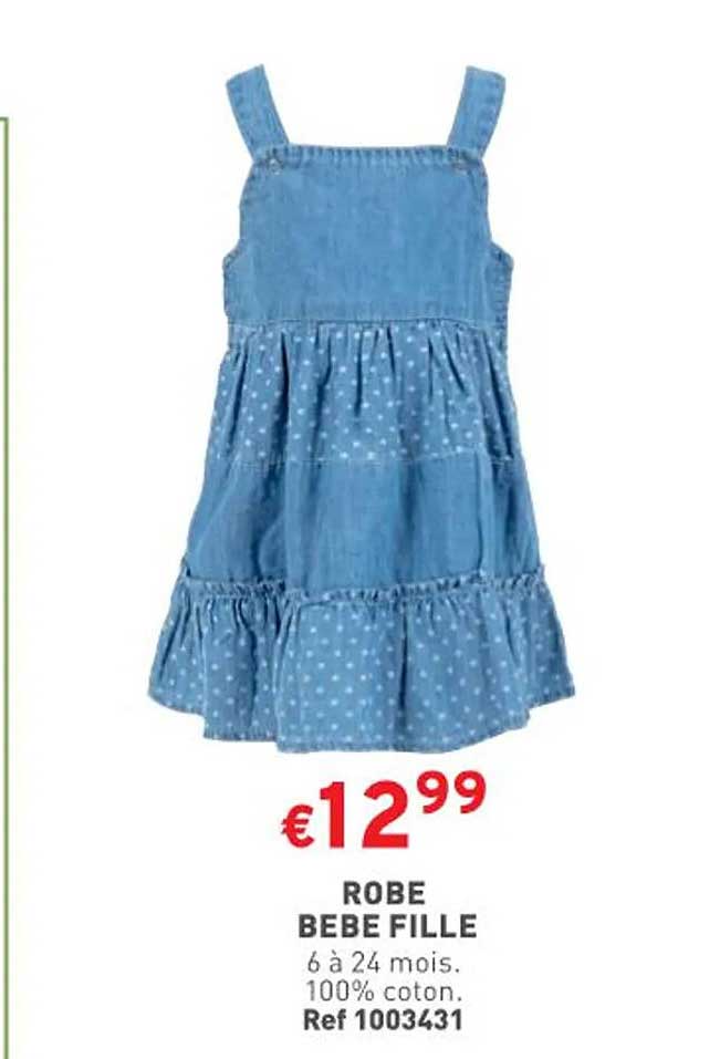 Gocco Robe Bébé Fille En Lin à Carreaux Vichy - Manches Volantes