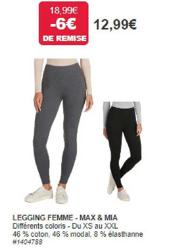 Promo Legging Femme Max & Mia chez Costco iCatalogue.fr