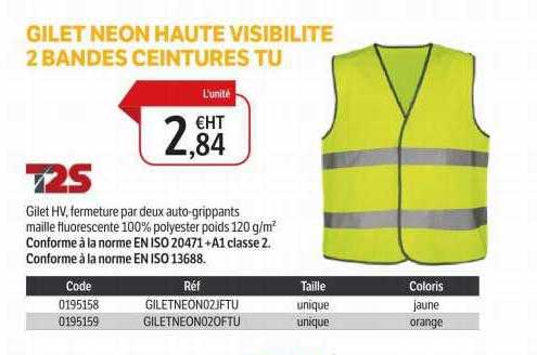 Gilet Réfléchissant Haute Visibilité GoFluo Penny - Taille M Rose Néon - Neuf Avec étiquettes
