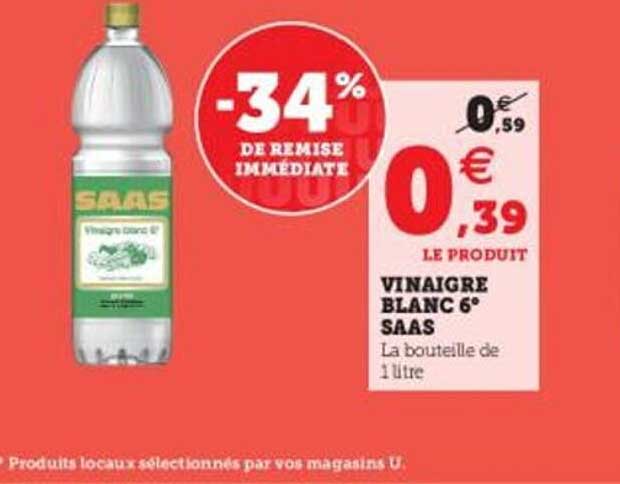 Vinaigre Blanc Super U