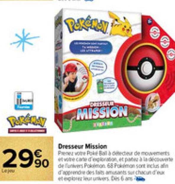 Carrefour Market Dresseur Mission Pokémon