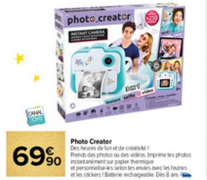Carrefour Market Photo Creator Canal Toys