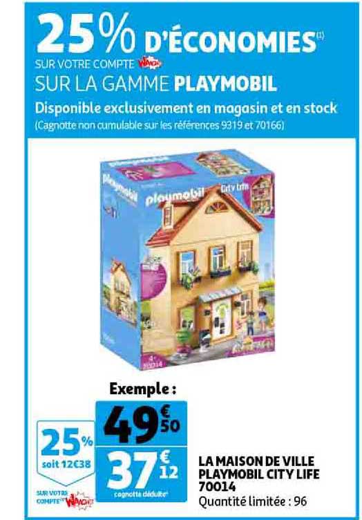 Maison de ville Playmobil – 70014 – –