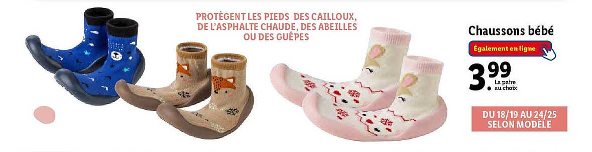chausson bebe auchan