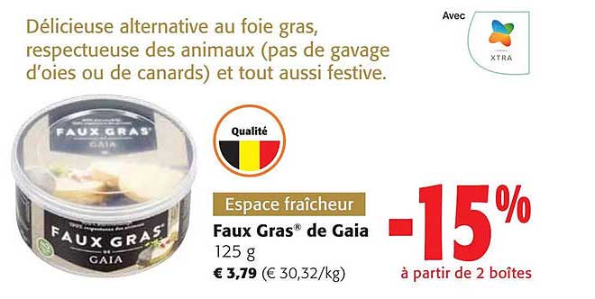 Faux Gras - Gaia - 125 g