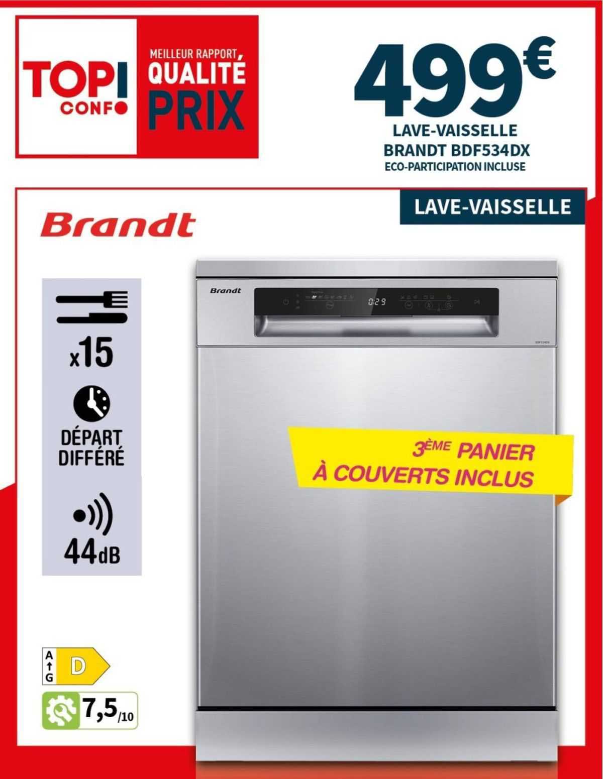 Lavastoviglie Integrabile 45 Cm – 11 Coperti – 6 Programmi – 47 DB – Motore ProSmart Inverter – Classe E