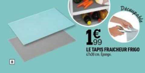 Lot De 10 Tapis Anti-humidité Pour Bac à Légumes - 45x29 Cm, Découpables, Lavables, Réutilisables - 10