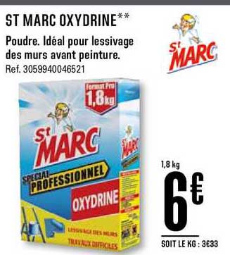 Oxydrine Spécial Professionnel St Marc 