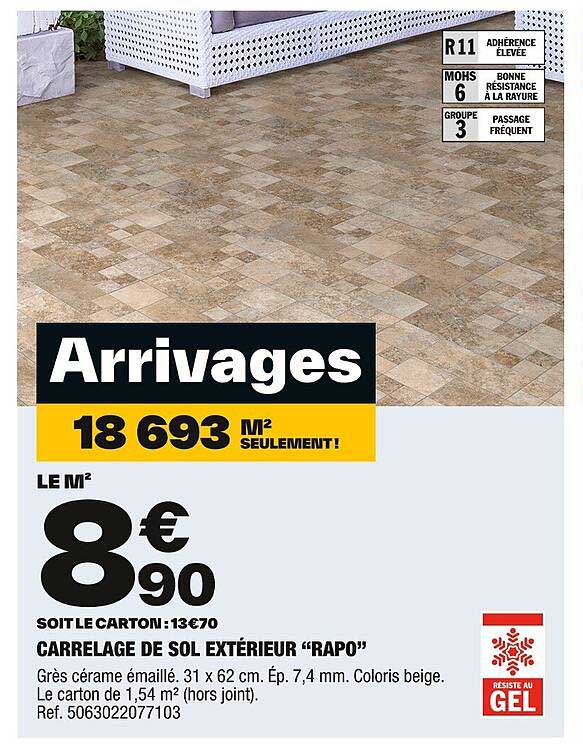 Carrelage Sol/mur Effet Marbre Blanc LAVRIK L.120 X L.60 Cm MAJORCA Tiffany 87401471