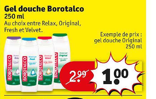 Borotalco Gel De Banho Original 250ml