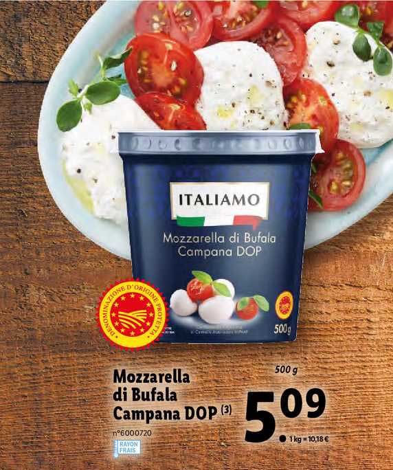mozzarella di bufala kaufland