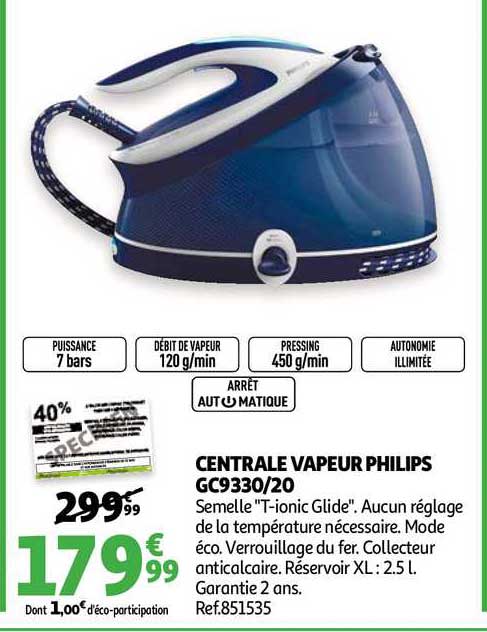 Philips GC7920/20 Centrale Vapeur 