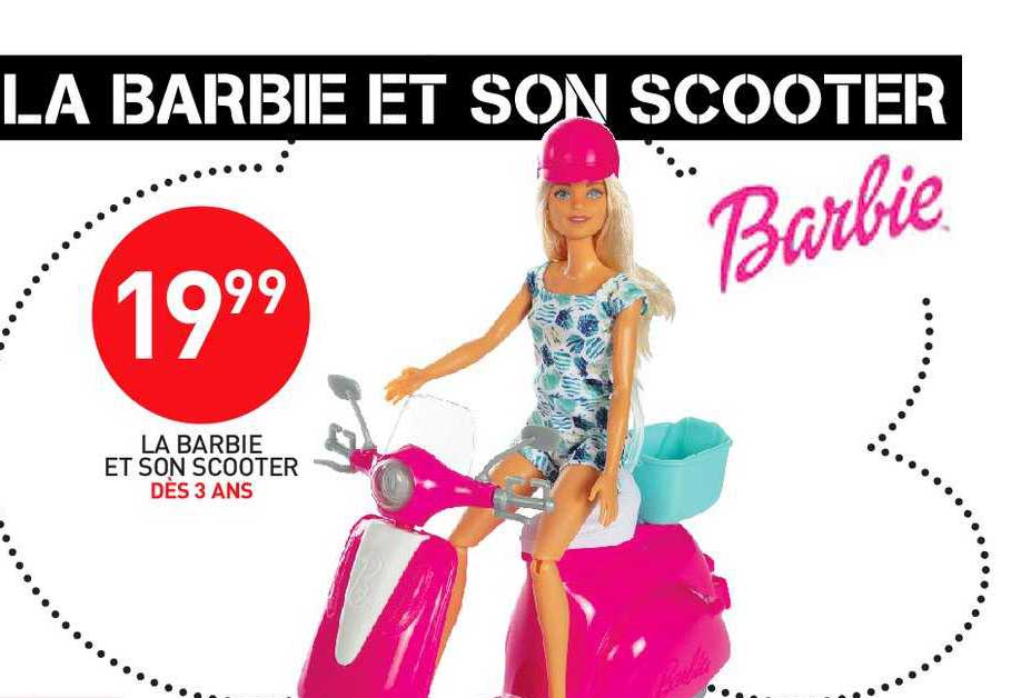 scooter barbie auchan