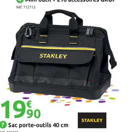 Sac porte-outils 40cm - Stanley