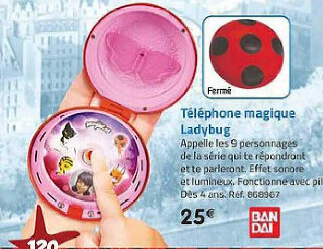 Miraculous - Le téléphone magique Ladybug