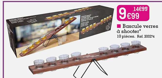 Présentoir à Verres à Shooter Acrylique Transparent – Organisateur De Bar Pour 6 Verres