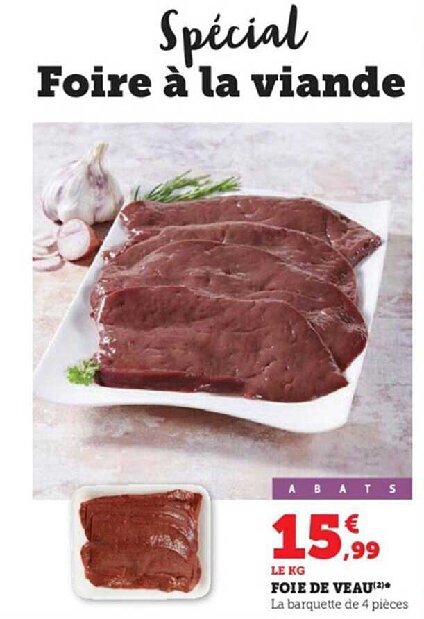 Prix Foie De Veau Au Kilo