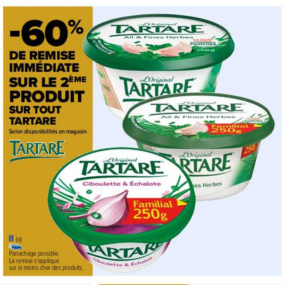 Promo Tartare chez Carrefour iCatalogue.fr