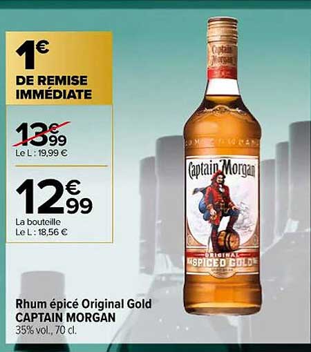 Rhum Captain Morgan Prix