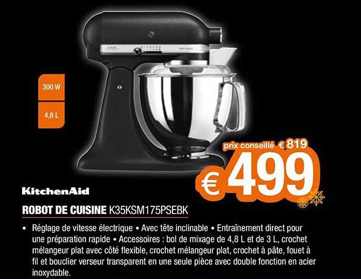 Promo Robot De Cuisine KitchenAid chez Expert iCatalogue.fr
