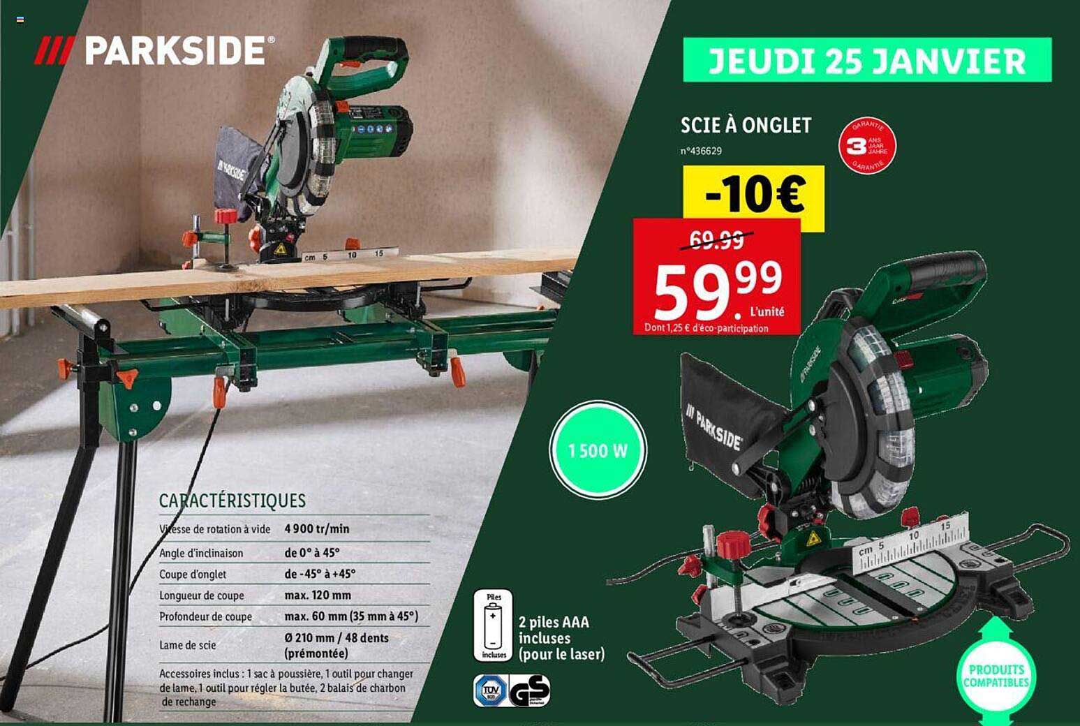 Promo Scie Onglet Parkside Chez Lidl ICatalogue fr Promo Scie Onglet Parkside Chez Lidl ICatalogue fr