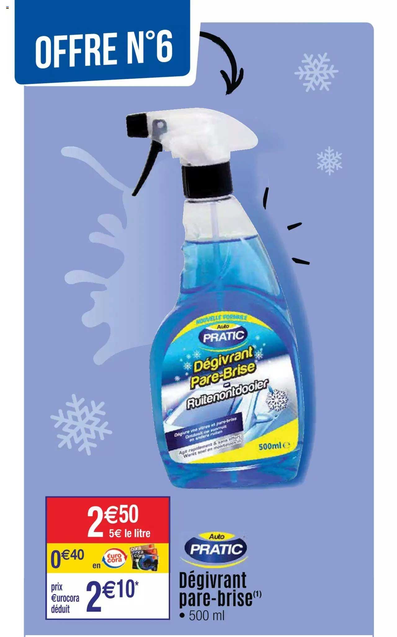 Promo Spray degivrant chez Auchan
