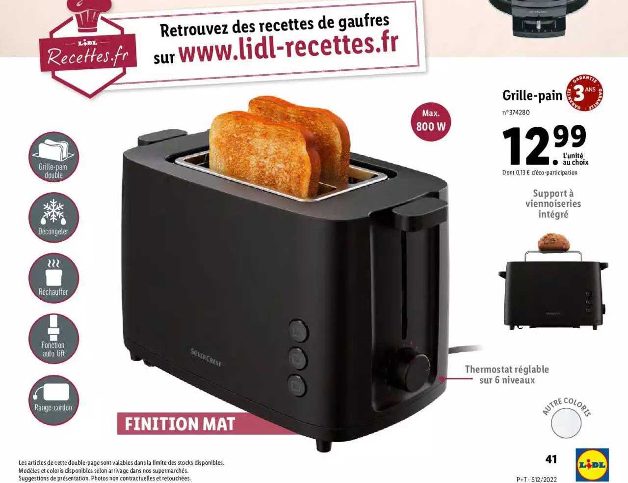 A moins de 20 euros, ce grille-pain Silvercrest est en promotion chez Lidl  - Le Parisien