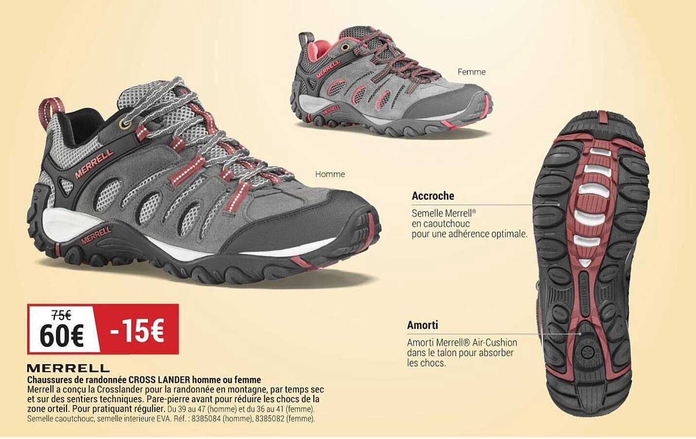 Merrell crosslander homme hot sale