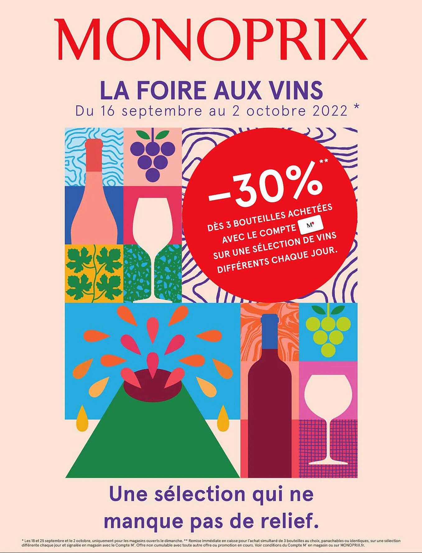 Foire Aux Vins Monoprix Septembre 2022 Offre La Foire Aux Fins chez Monoprix