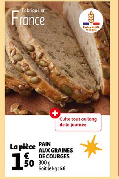 Promo Pain Sp 233 Cial Aux Graines Quot Monoprix Quot Chez Monoprix Icatalogue Fr