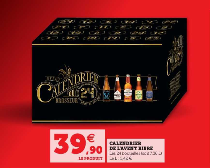 Offre Calendrier De L'avent Bière chez Hyper U