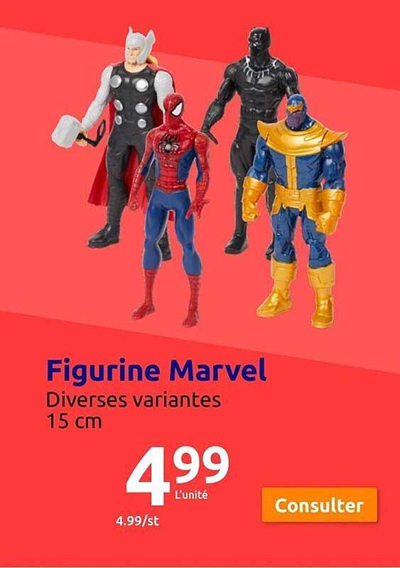 Promo Figurine Marvel chez Action iCatalogue.fr