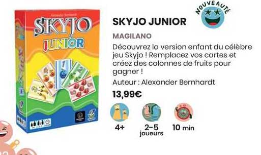Promo Skyjo Junior Magilano chez Cultura 