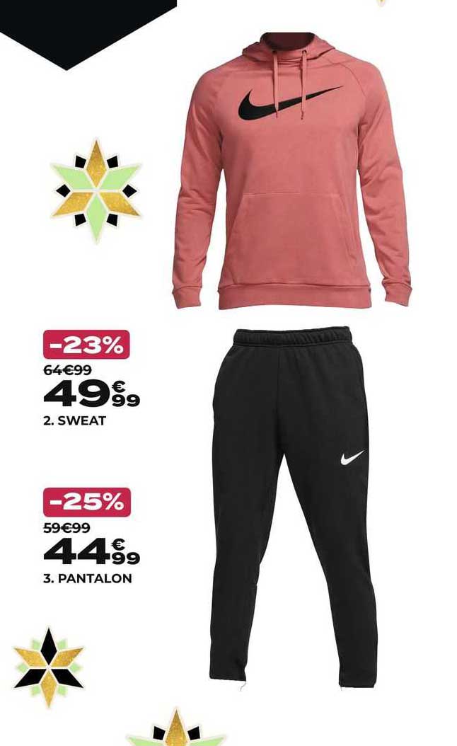 Promo Sweat, Pantalon Nike chez GO Sport - iCatalogue.fr