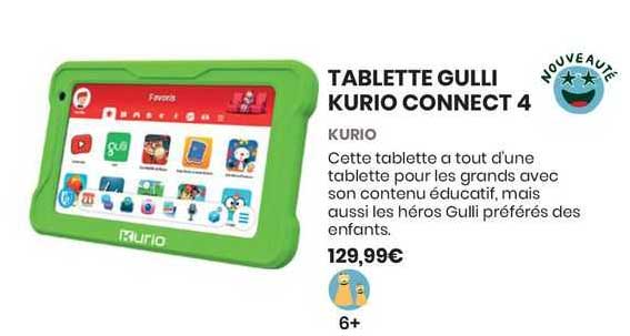 Pellicola In Vetro Flessibile Per Tablet Gulli Kurio Connect 2 - 9H, 0,2mm, Trasparente, Antiurto