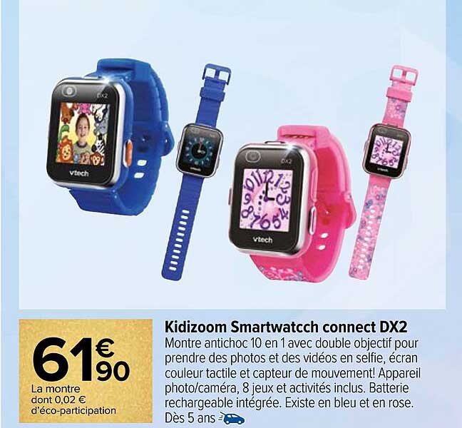 Promo Kidizoom Snap Touch chez Carrefour