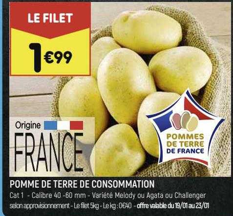 Leader Price Pomme De Terre De Consommation