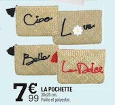 Centrakor La Pochette Ciao, Love, Belle, La Dolce