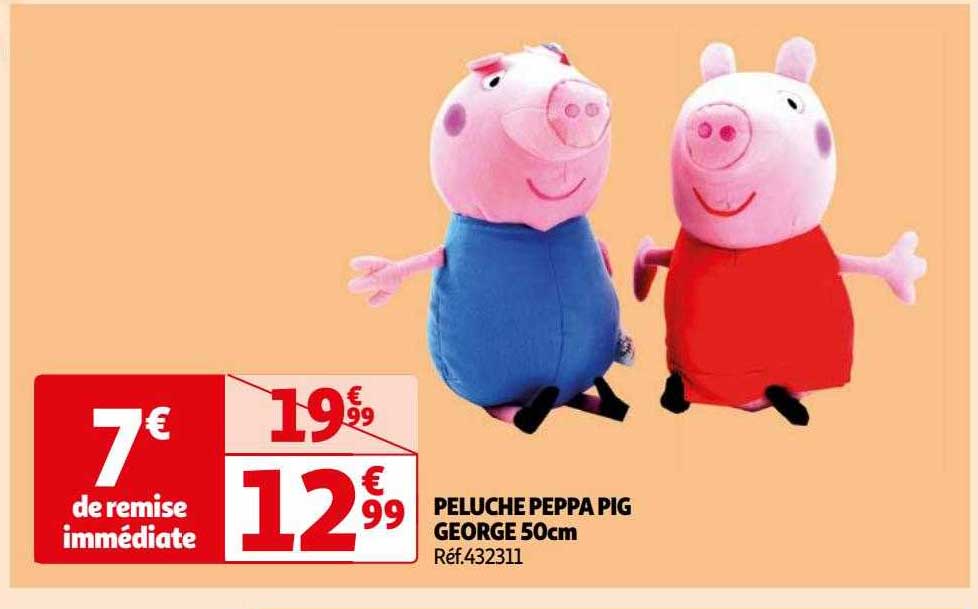 Promo Peluche Peppa Pig chez Gifi
