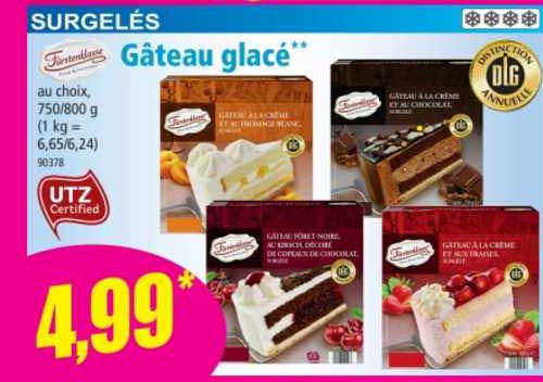 Offre Gateau Surgele Recette Lenotre Chez Hyper U