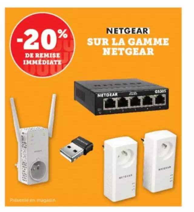 Promo Netgear chez Hyper U iCatalogue.fr