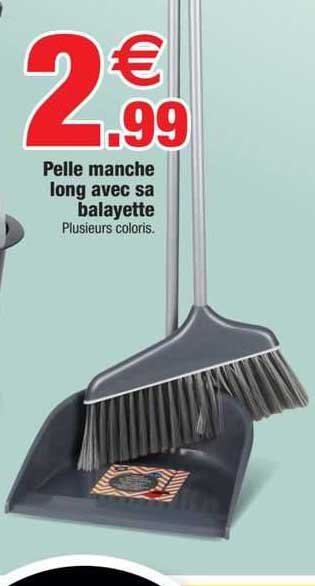 Promo Pelle + Balayette Long Manche chez La Foir'Fouille