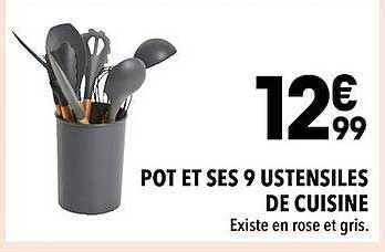 Lot De 9 Ustensiles De Cuisine Bleu Cobalt - Éplucheur, Cuillère à Glace, Mixeur, Râpe, Presse-agrumes, Coupe-pizza, Ouvre-boîte, Presse-ail
