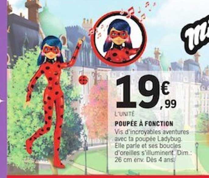 Promo SCOOTER MIRACULOUS ET POUPÉE LADYBUG chez E.Leclerc