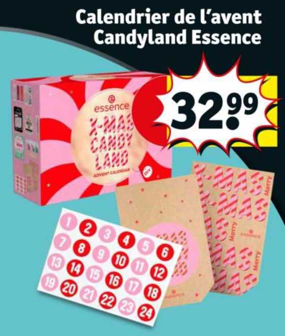 Promo Calendrier de l'Avent Candyland Essence chez Kruidvat