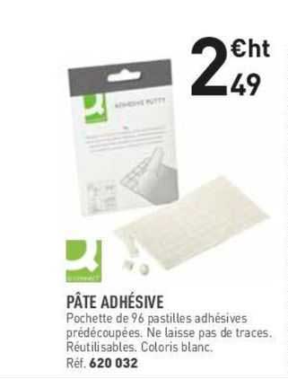 100 Pièces Pastilles Adhésives Double Face, Pâte De Fixation, Pour