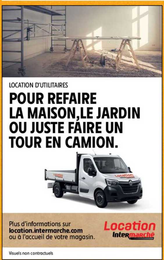 Promo Location D'utilitaires chez Intermarché iCatalogue.fr