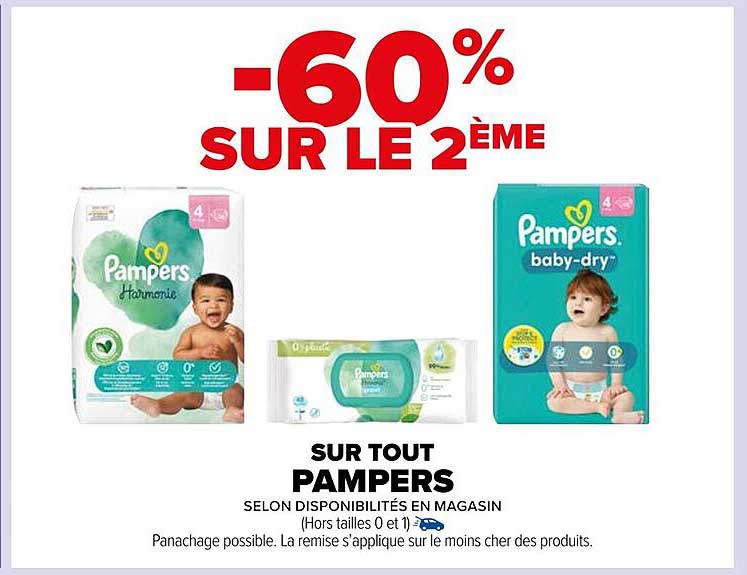 Promo Pampers chez Carrefour Market iCatalogue.fr